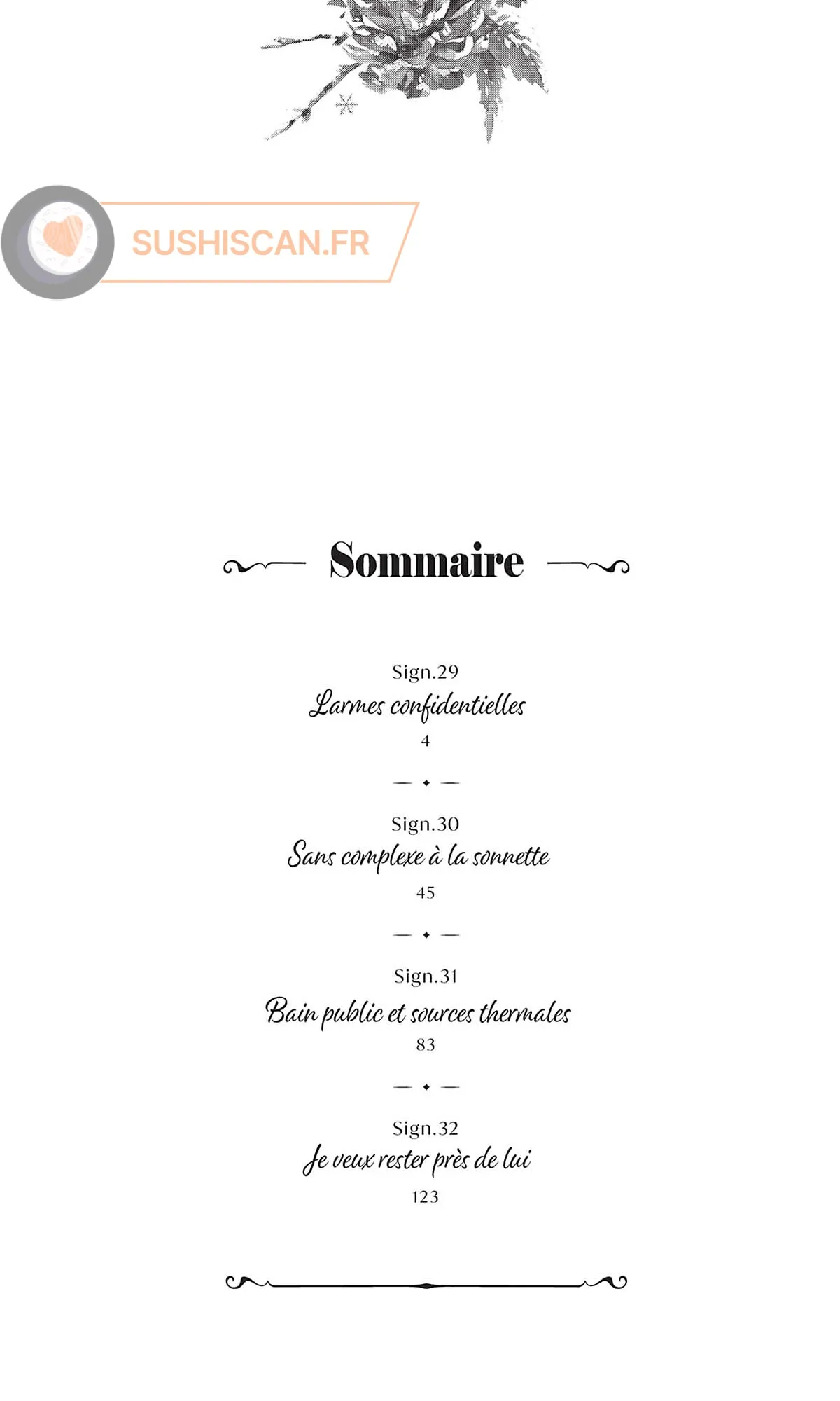 Read A sign of affection FR Manga Online