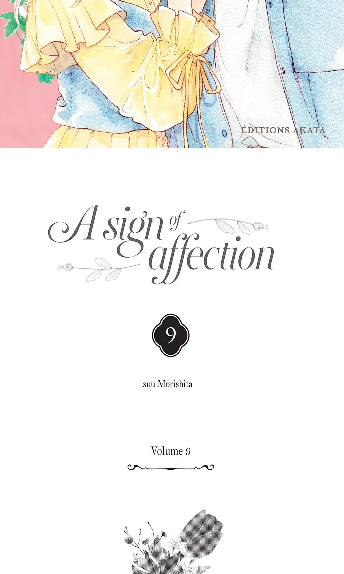 Read A sign of affection FR Manga Online