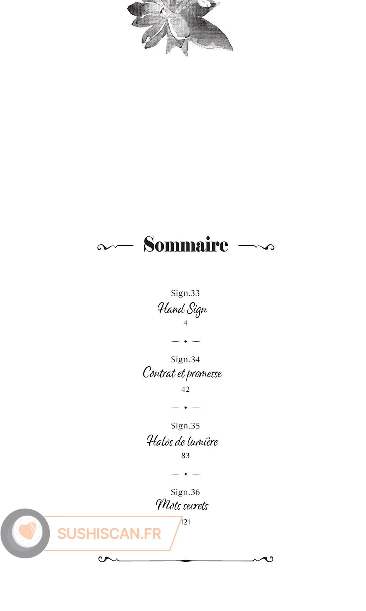 Read A sign of affection FR Manga Online