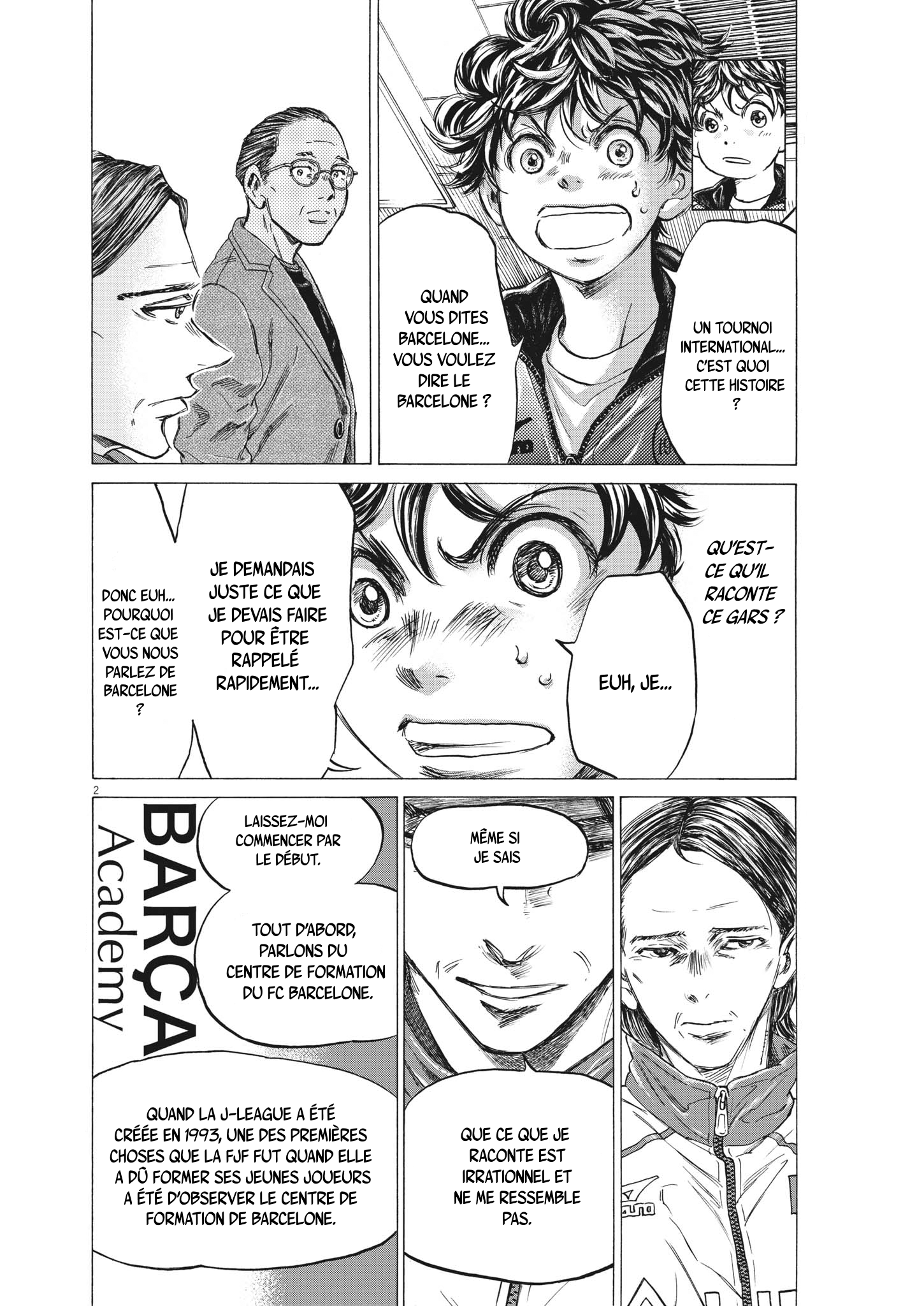 Read Ao Ashi FR Manga Online