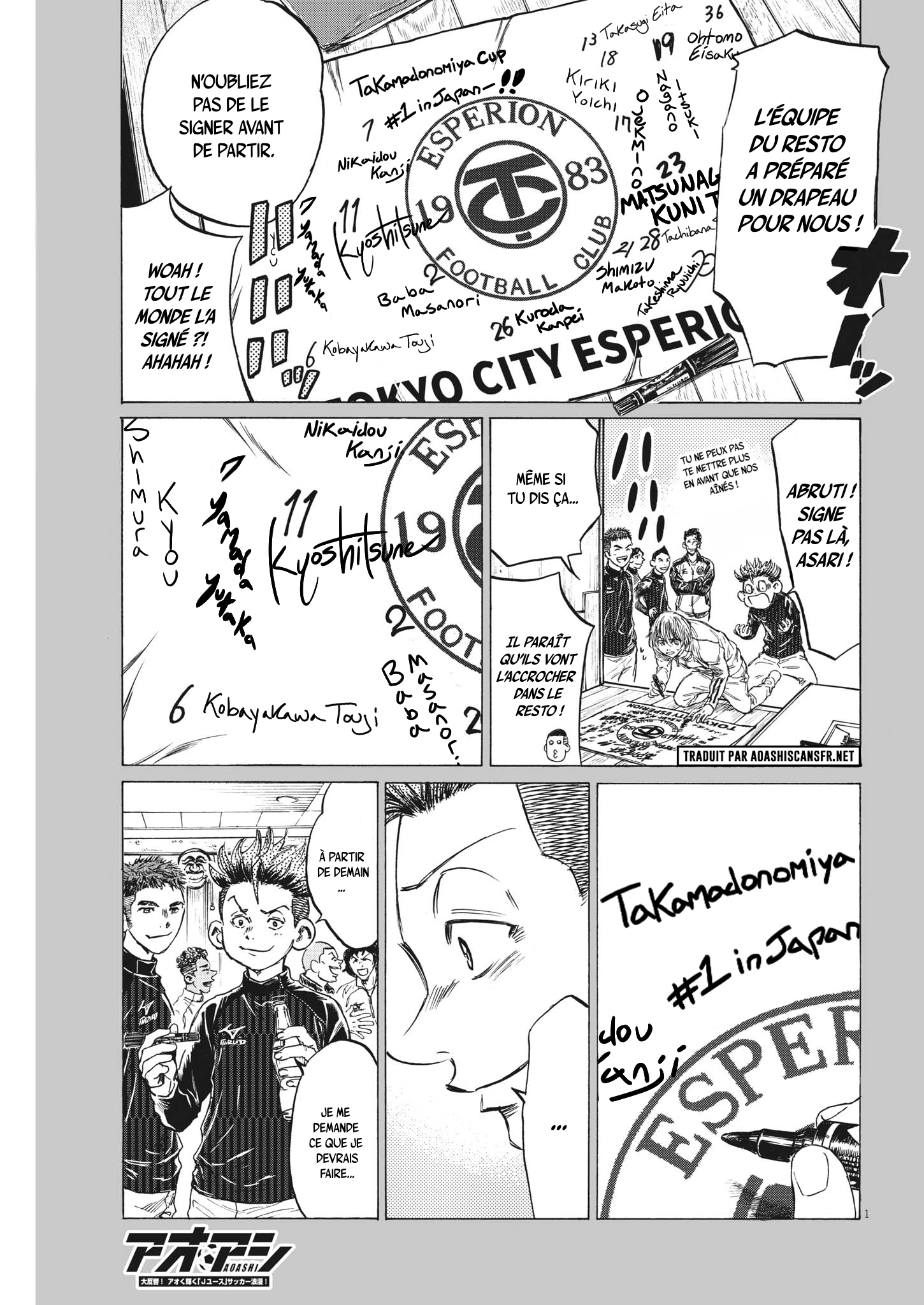 Read Ao Ashi FR Manga Online