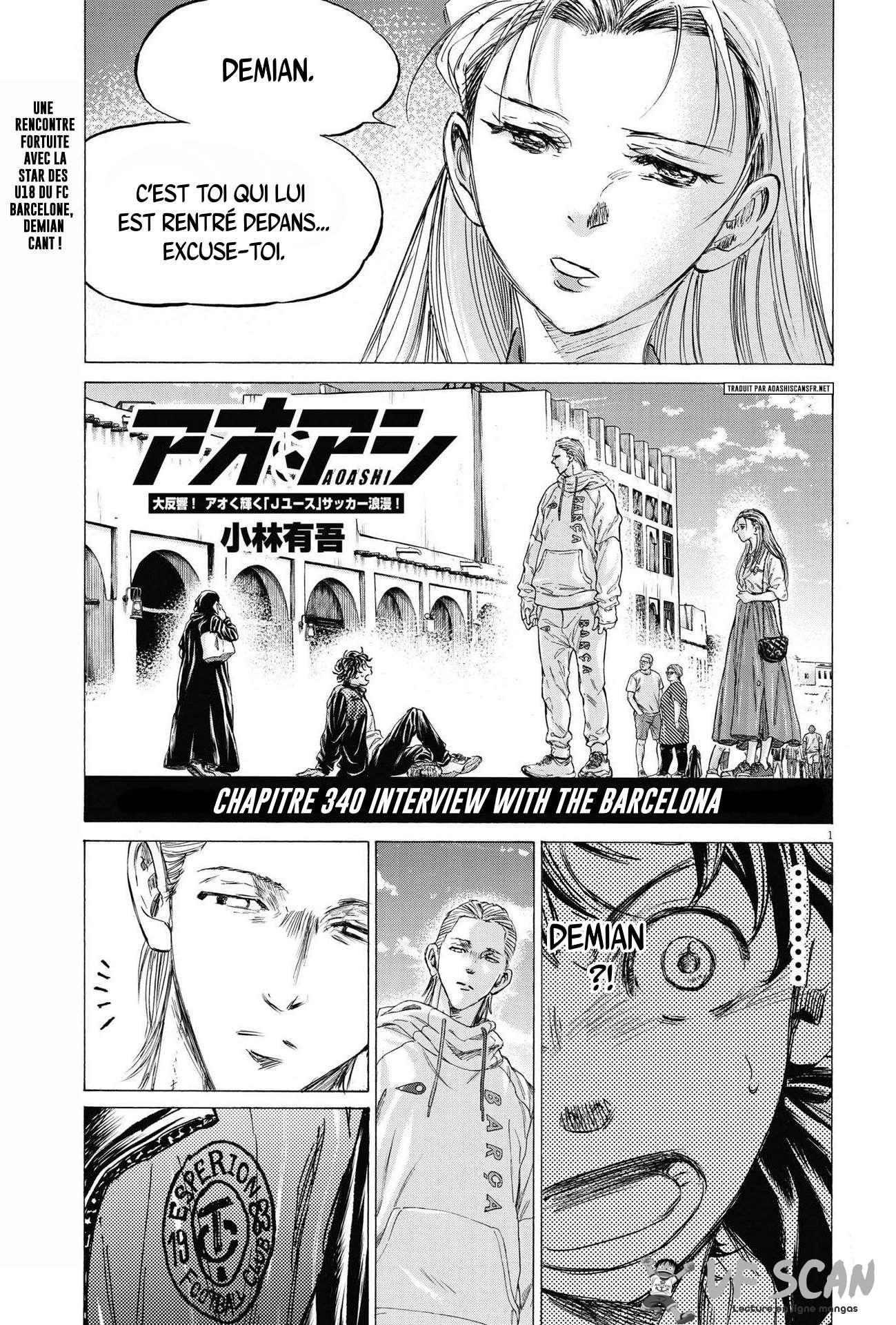 Read Ao Ashi FR Manga Online