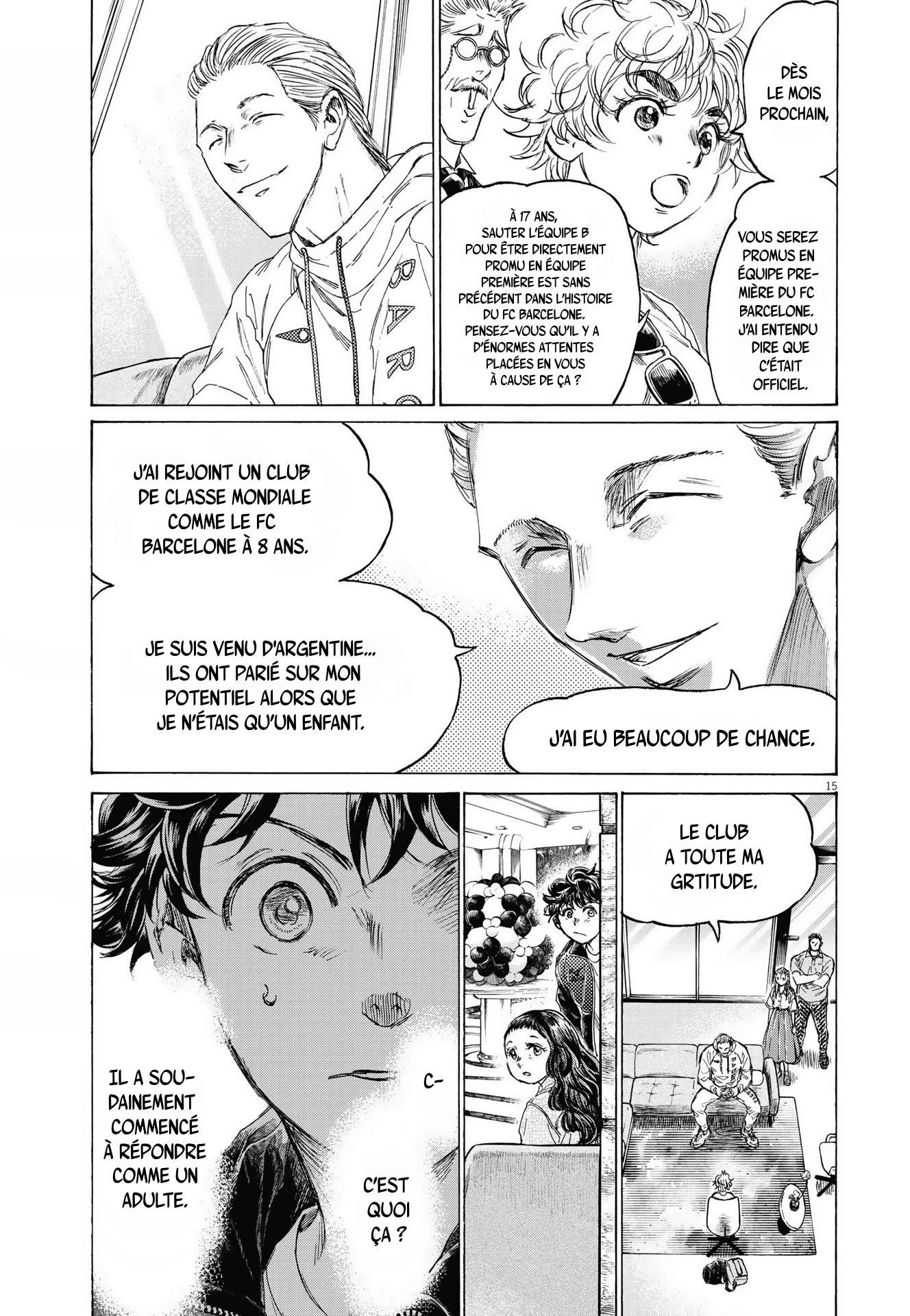 Read Ao Ashi FR Manga Online