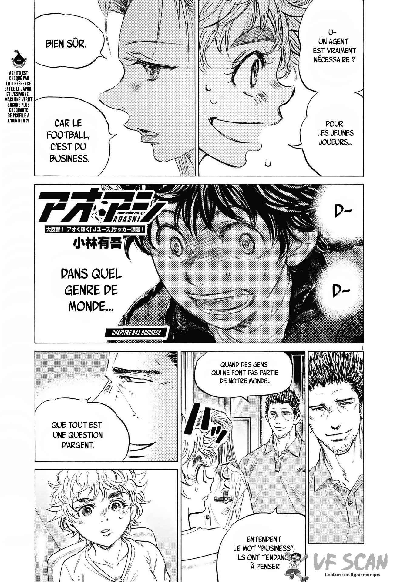 Read Ao Ashi FR Manga Online