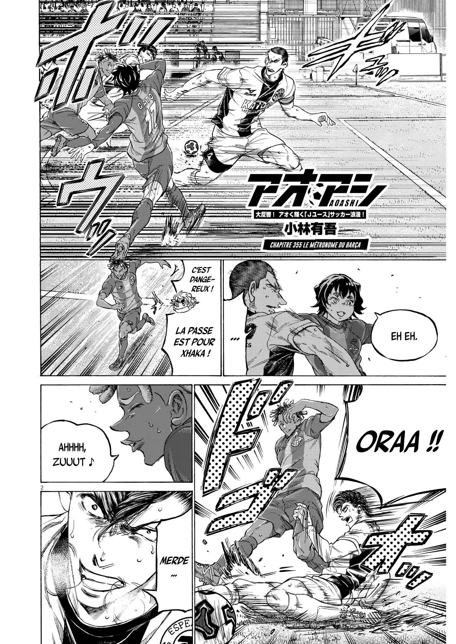 Read Ao Ashi FR Manga Online