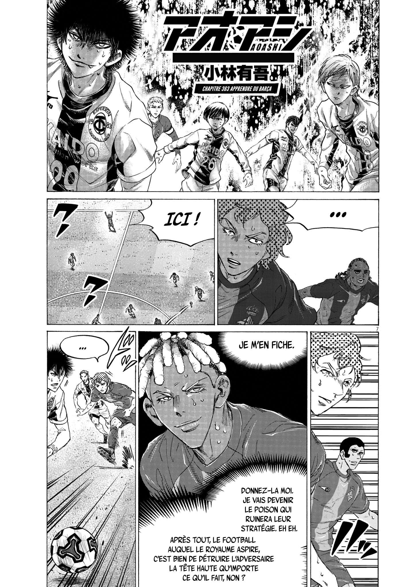 Read Ao Ashi FR Manga Online