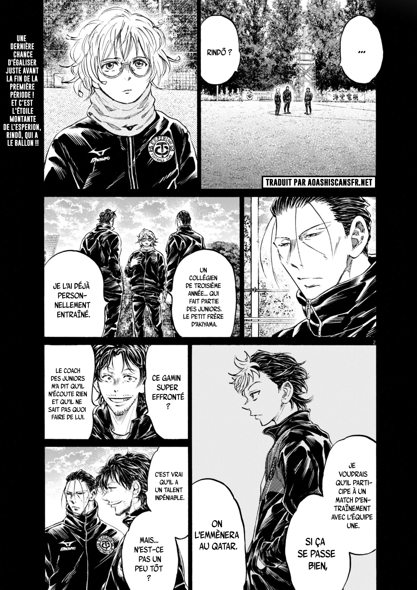 Read Ao Ashi FR Manga Online