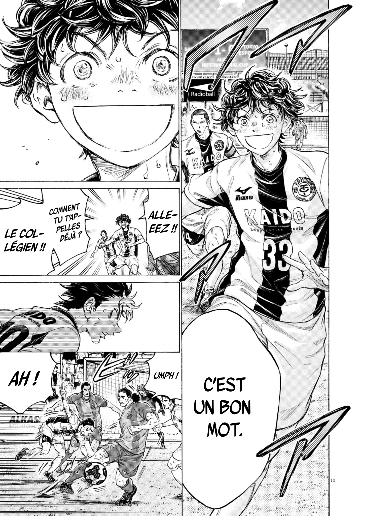 Read Ao Ashi FR Manga Online