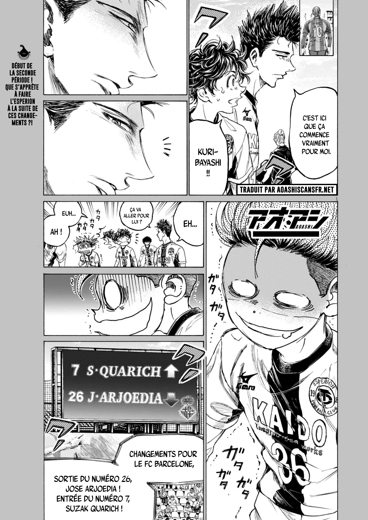 Read Ao Ashi FR Manga Online