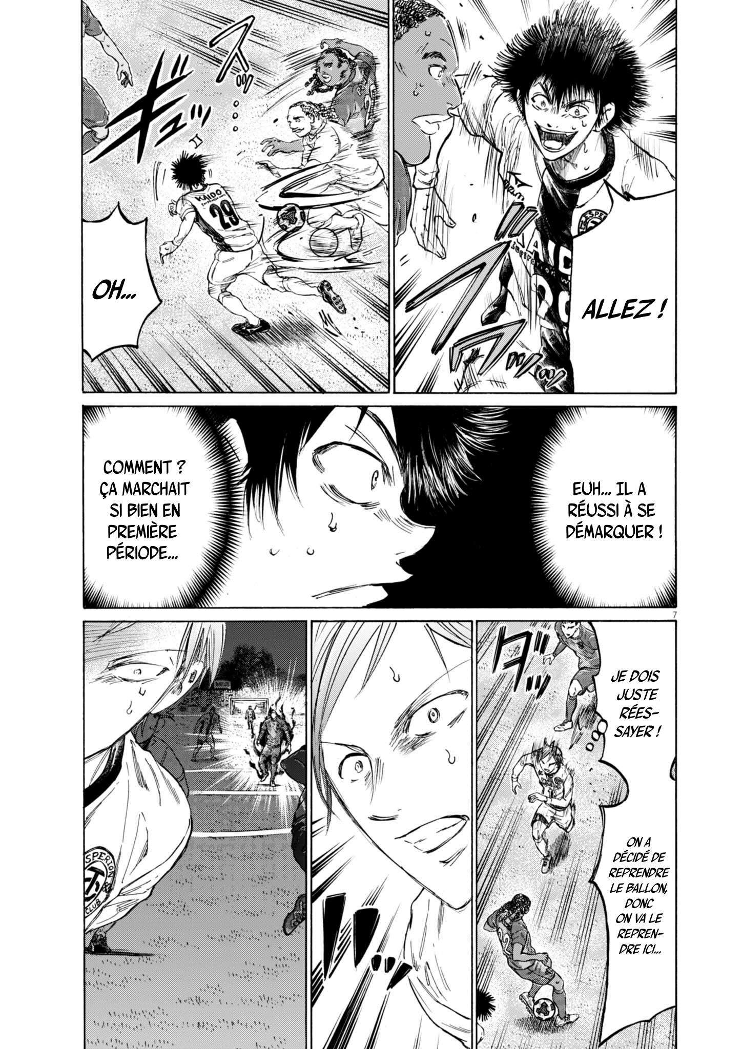 Read Ao Ashi FR Manga Online