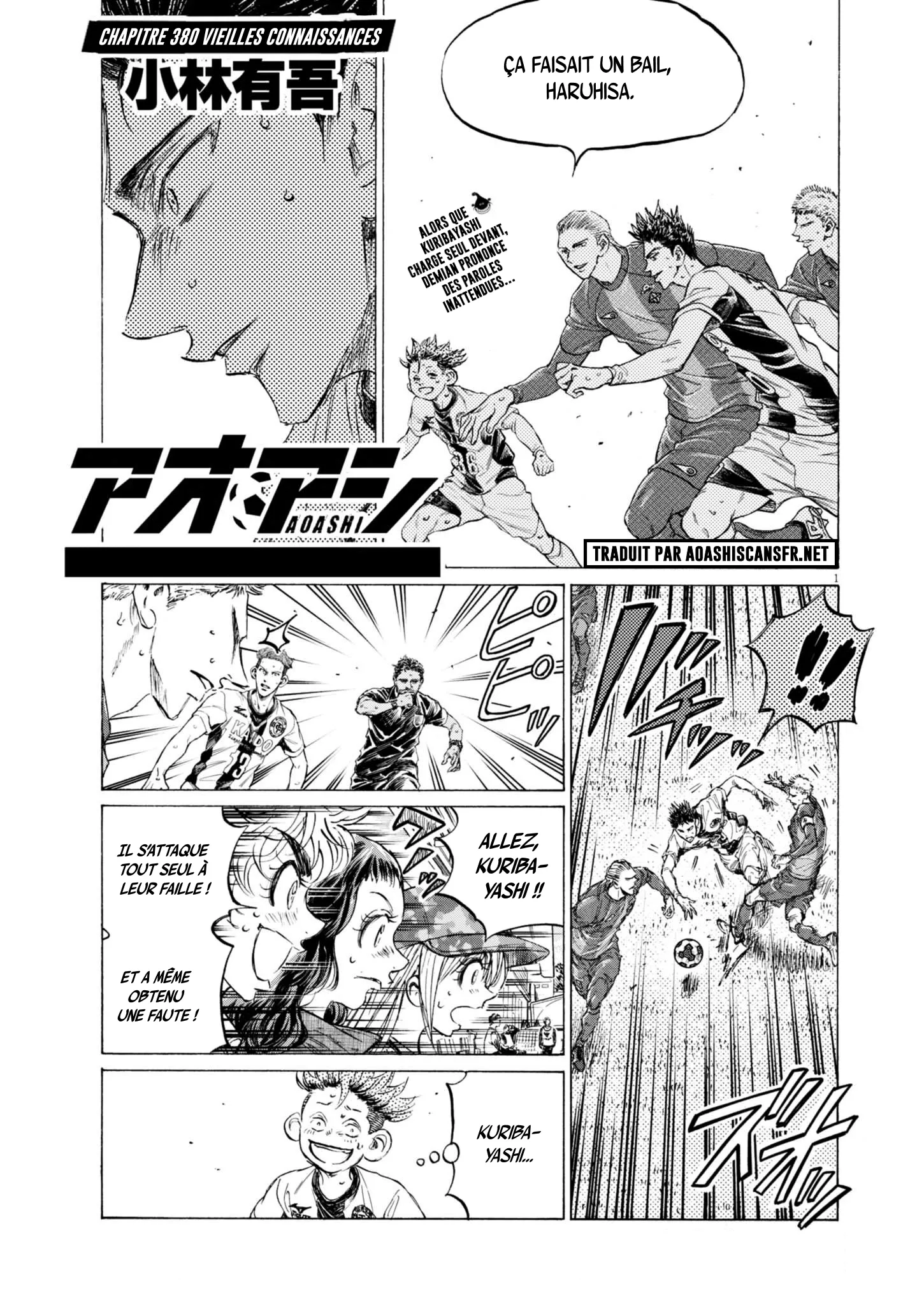 Read Ao Ashi FR Manga Online