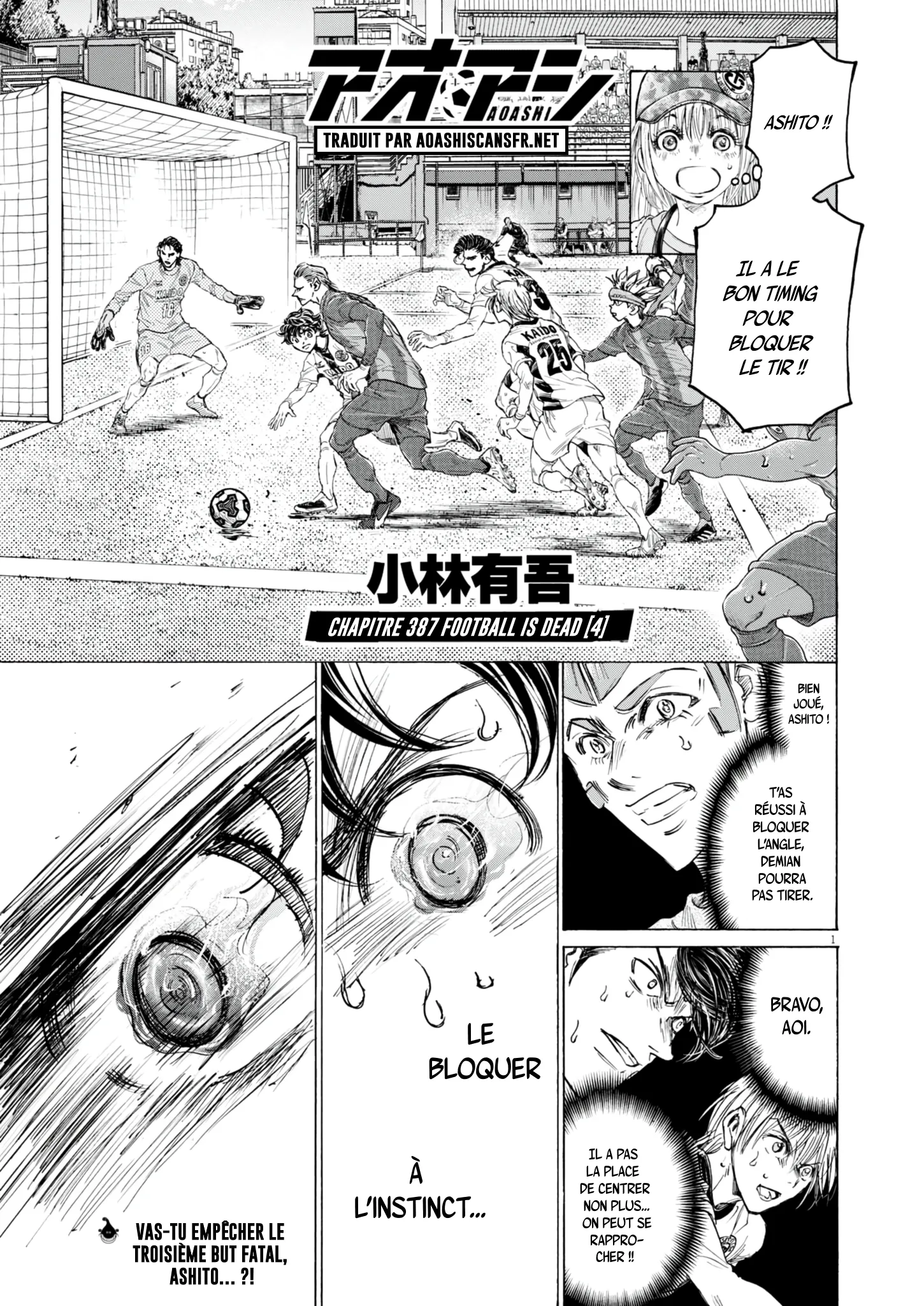 Read Ao Ashi FR Manga Online