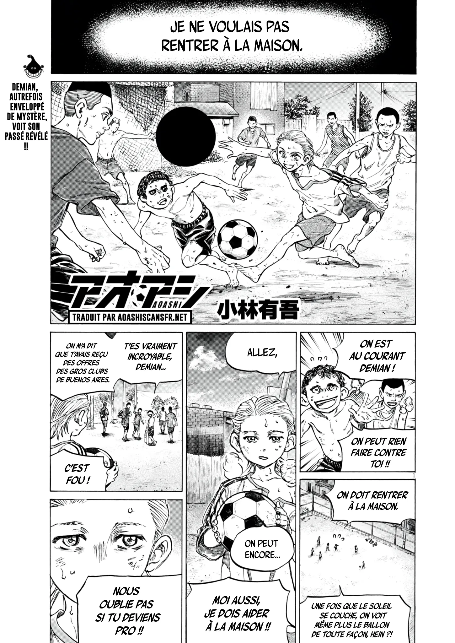 Read Ao Ashi FR Manga Online