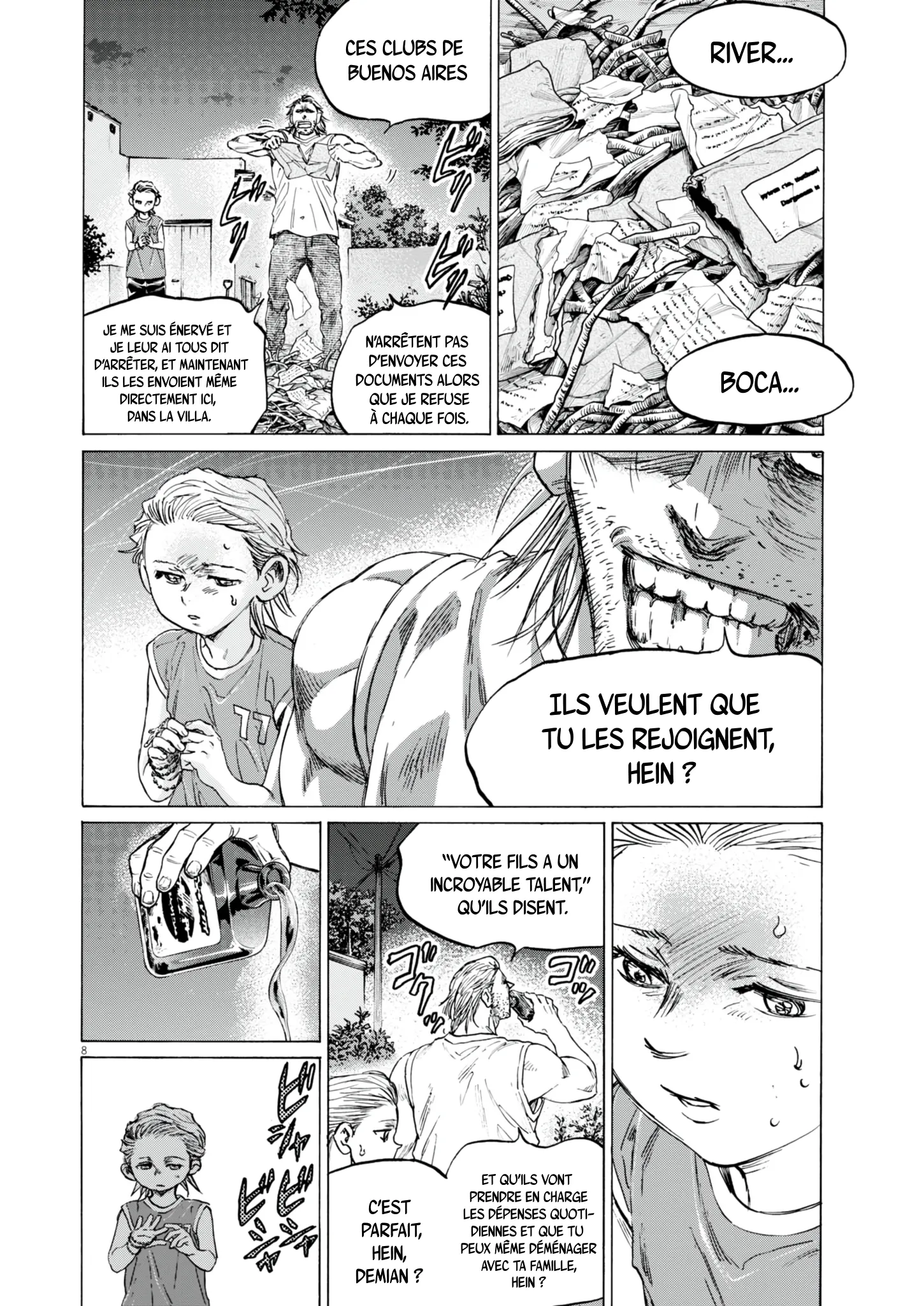 Read Ao Ashi FR Manga Online