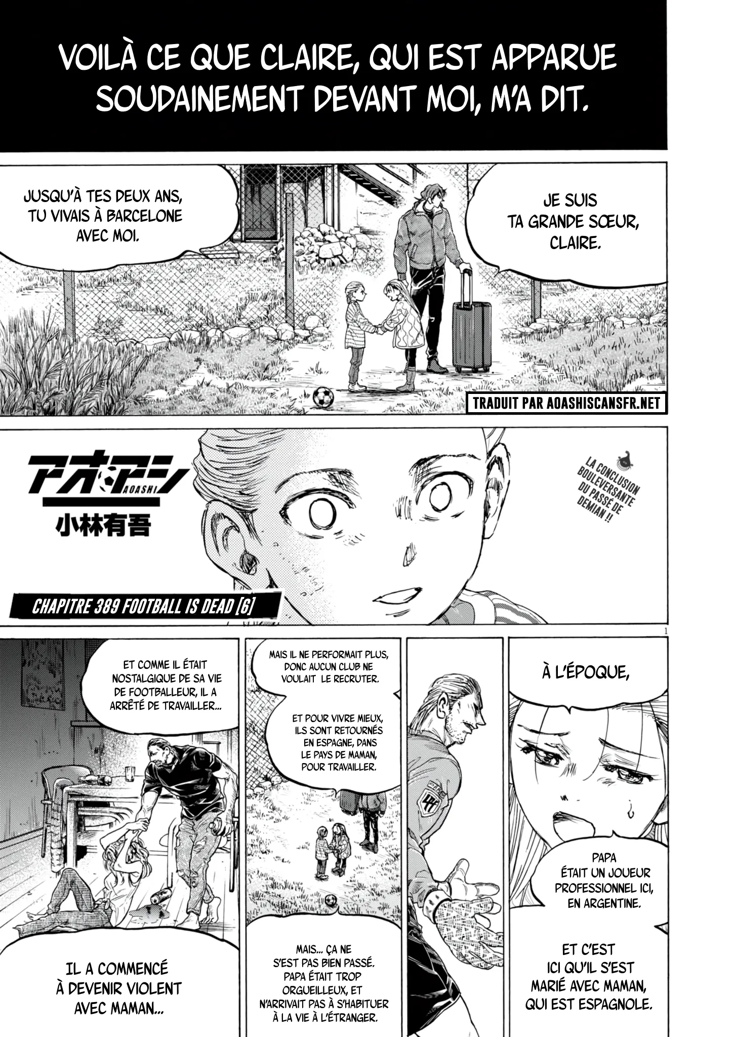 Read Ao Ashi FR Manga Online