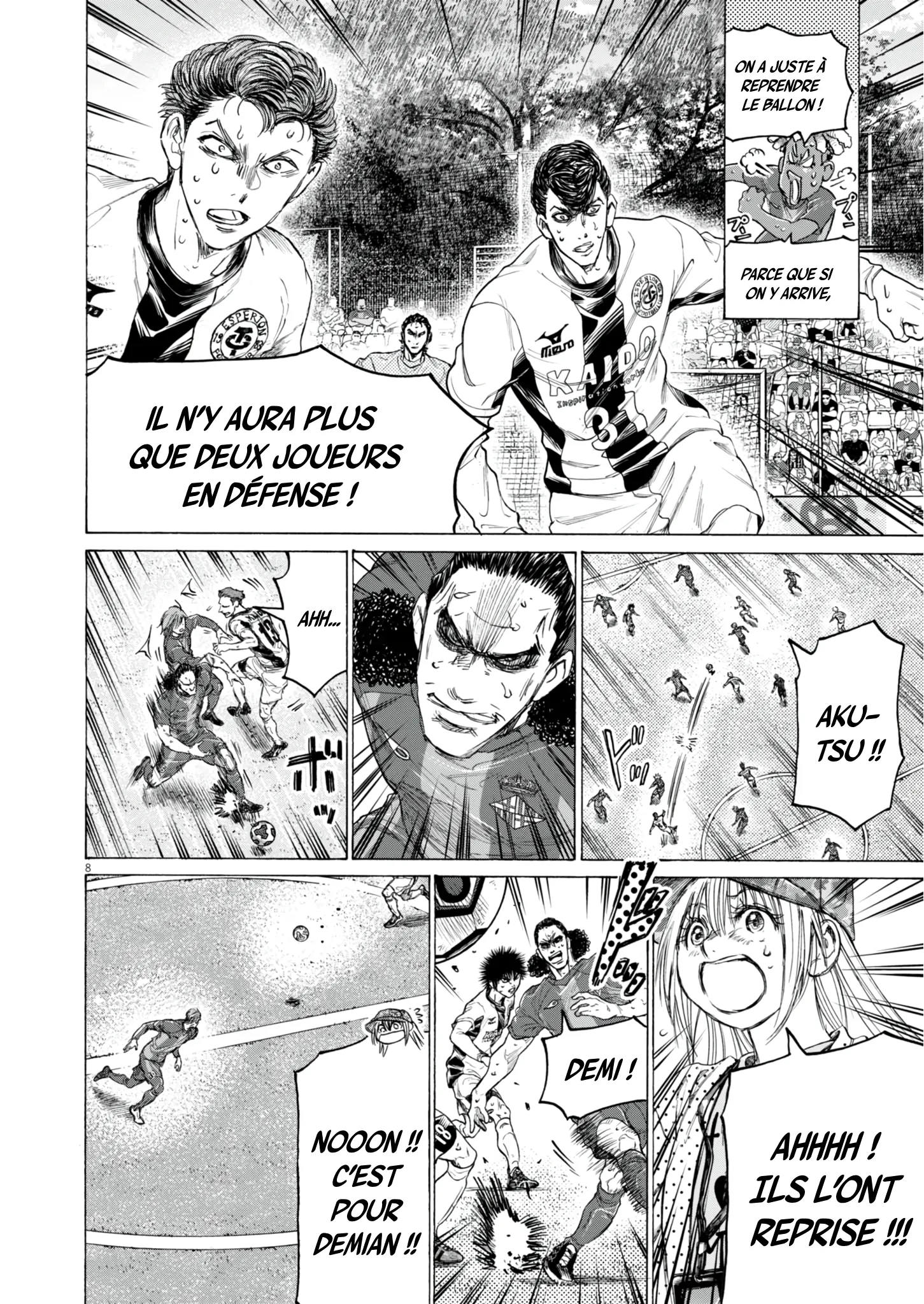 Read Ao Ashi FR Manga Online