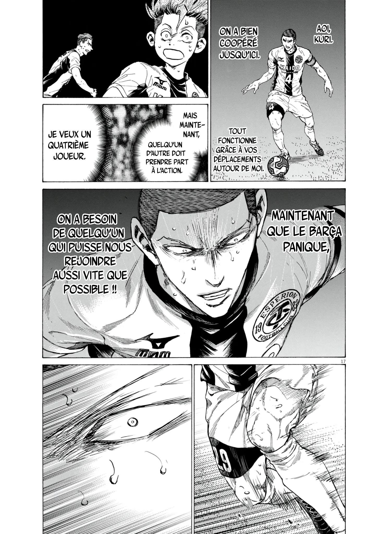 Read Ao Ashi FR Manga Online