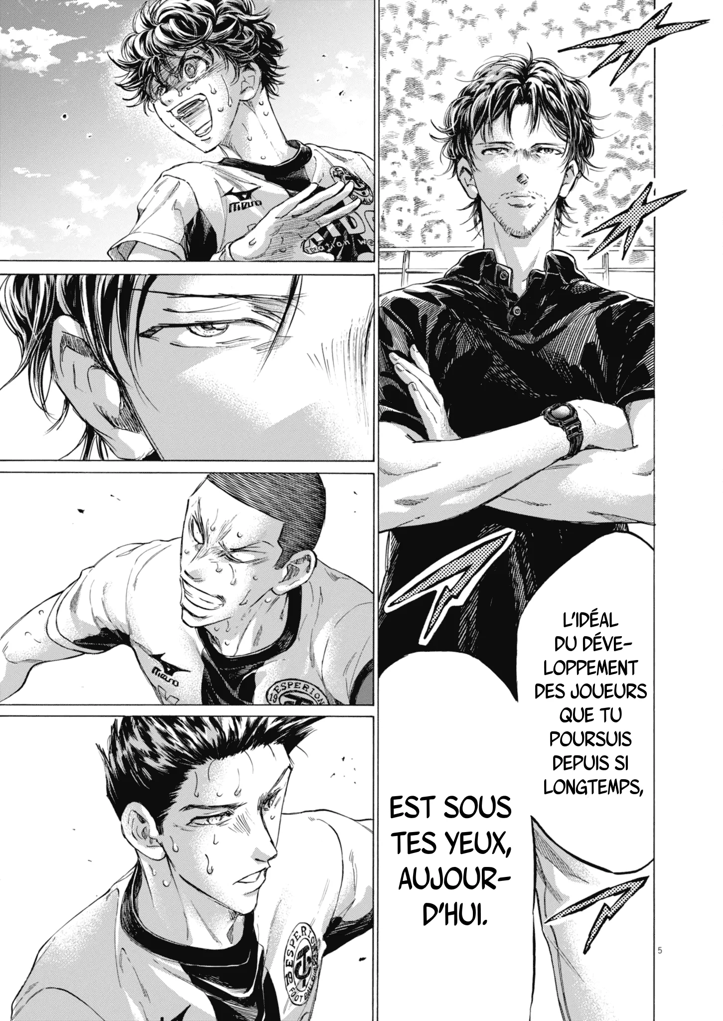 Read Ao Ashi FR Manga Online