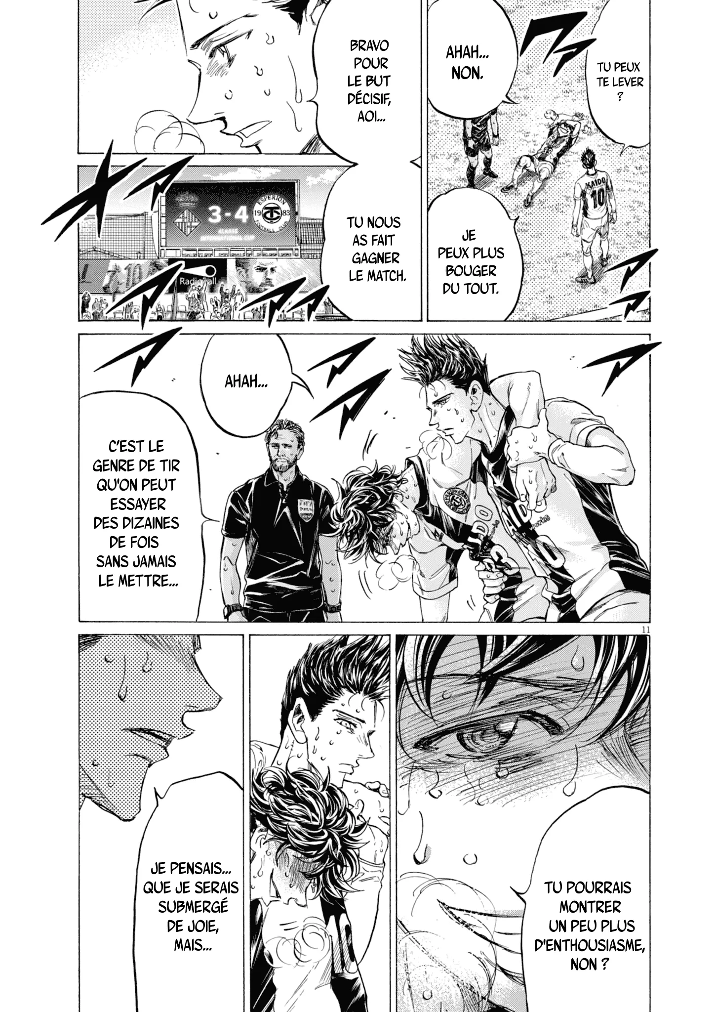 Read Ao Ashi FR Manga Online