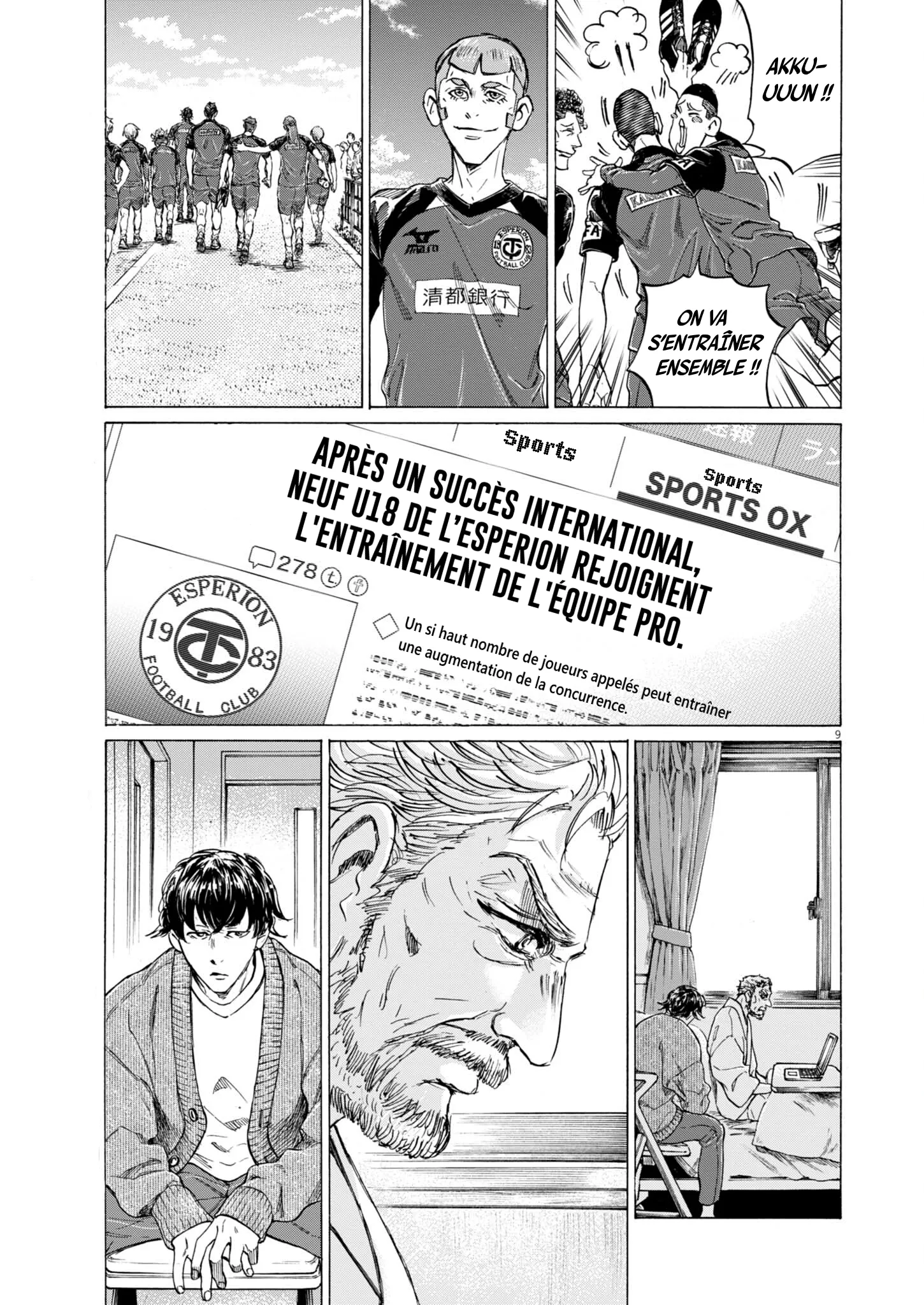 Read Ao Ashi FR Manga Online