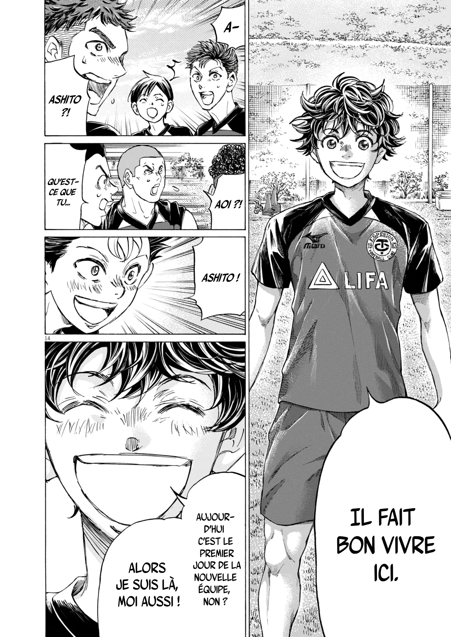 Read Ao Ashi FR Manga Online