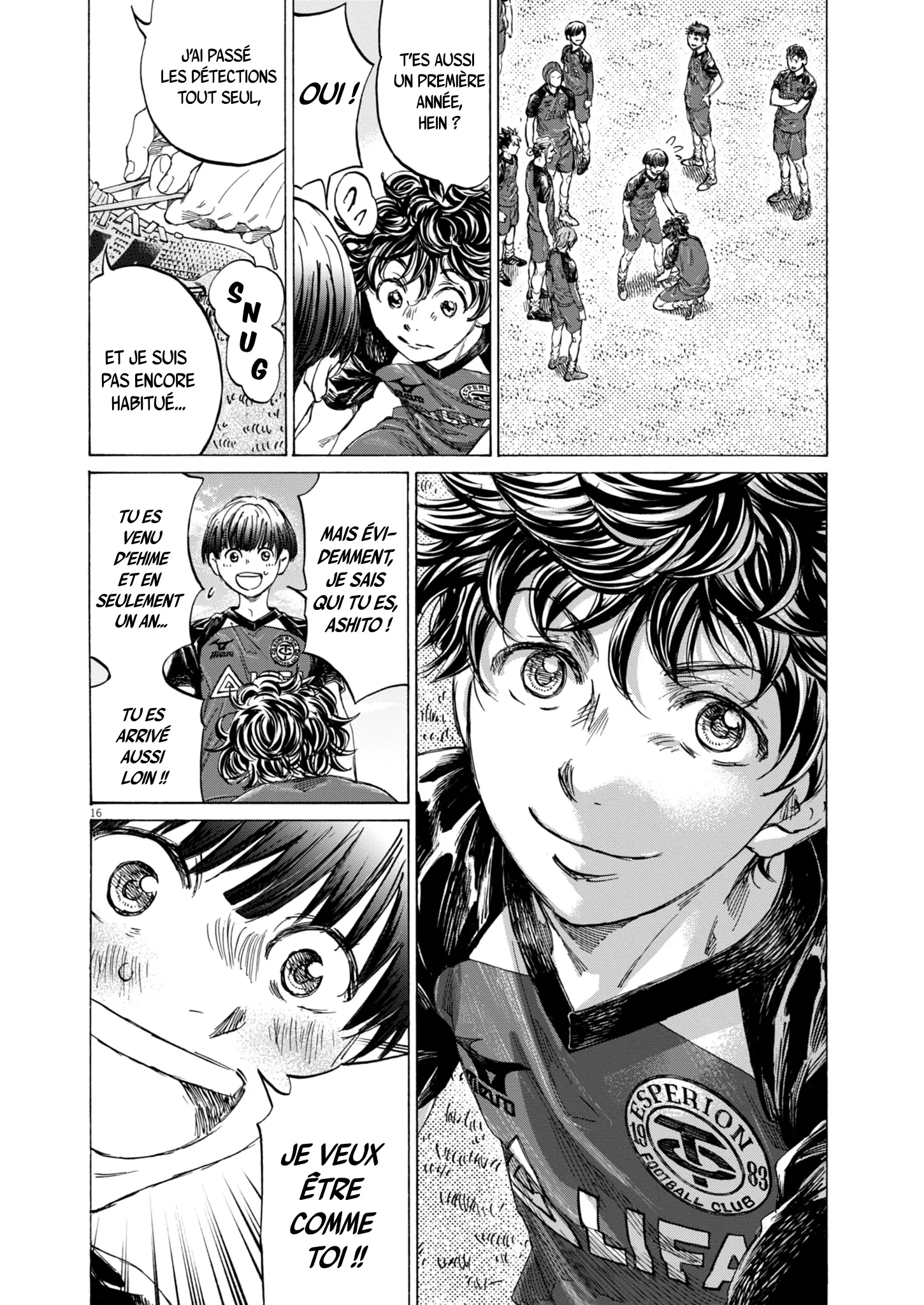 Read Ao Ashi FR Manga Online