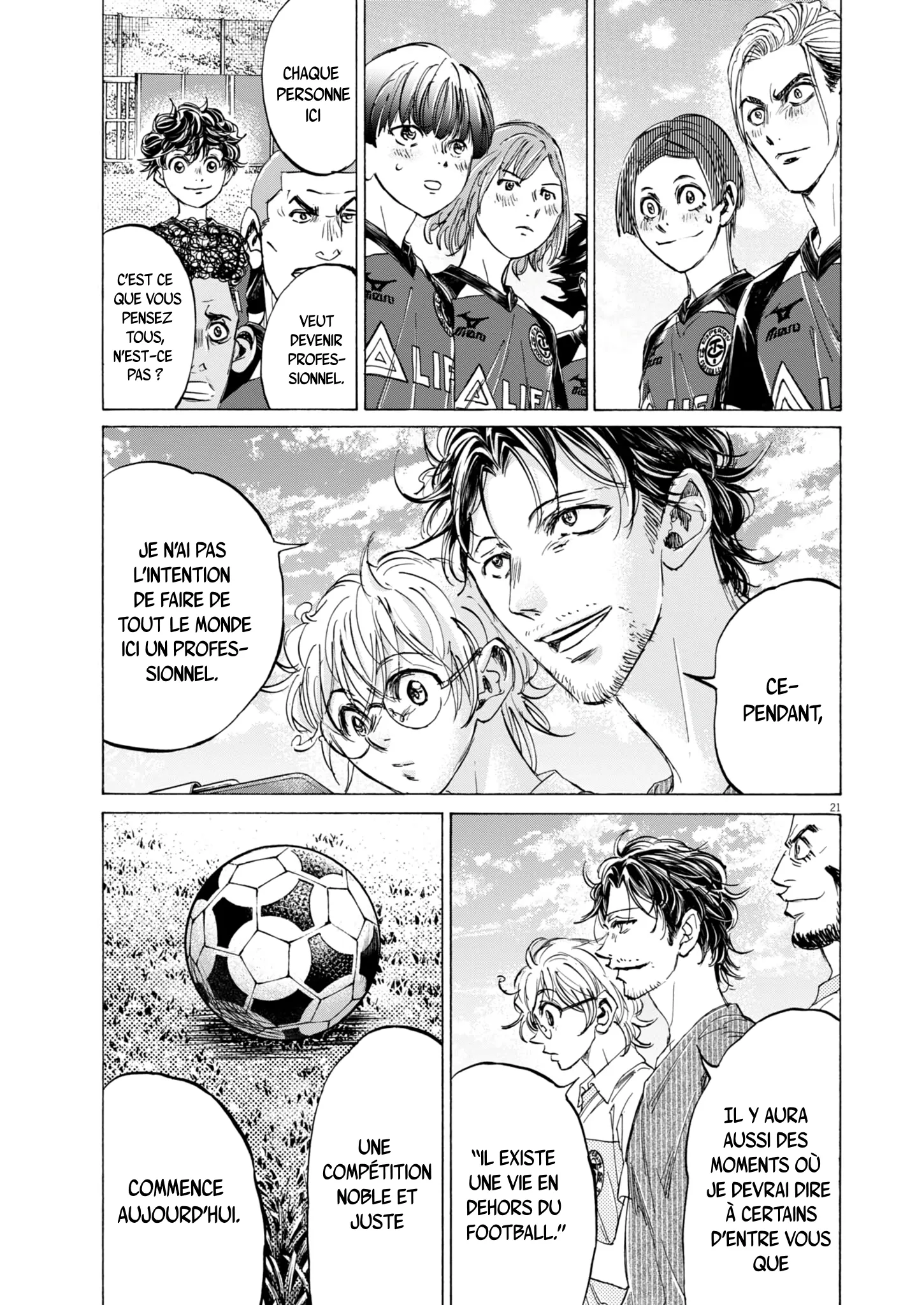 Read Ao Ashi FR Manga Online