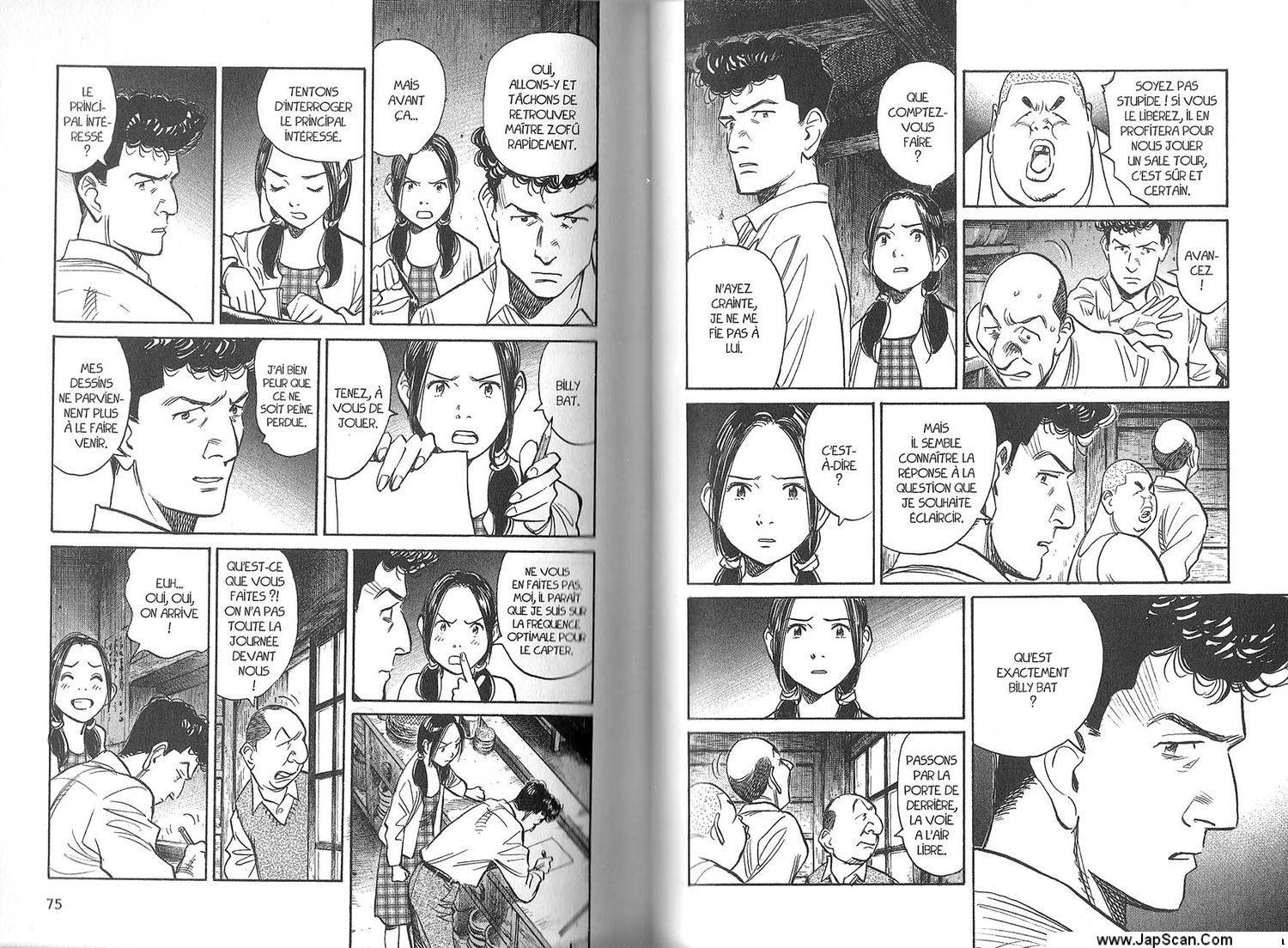 Read Billy Bat FR Manga Online