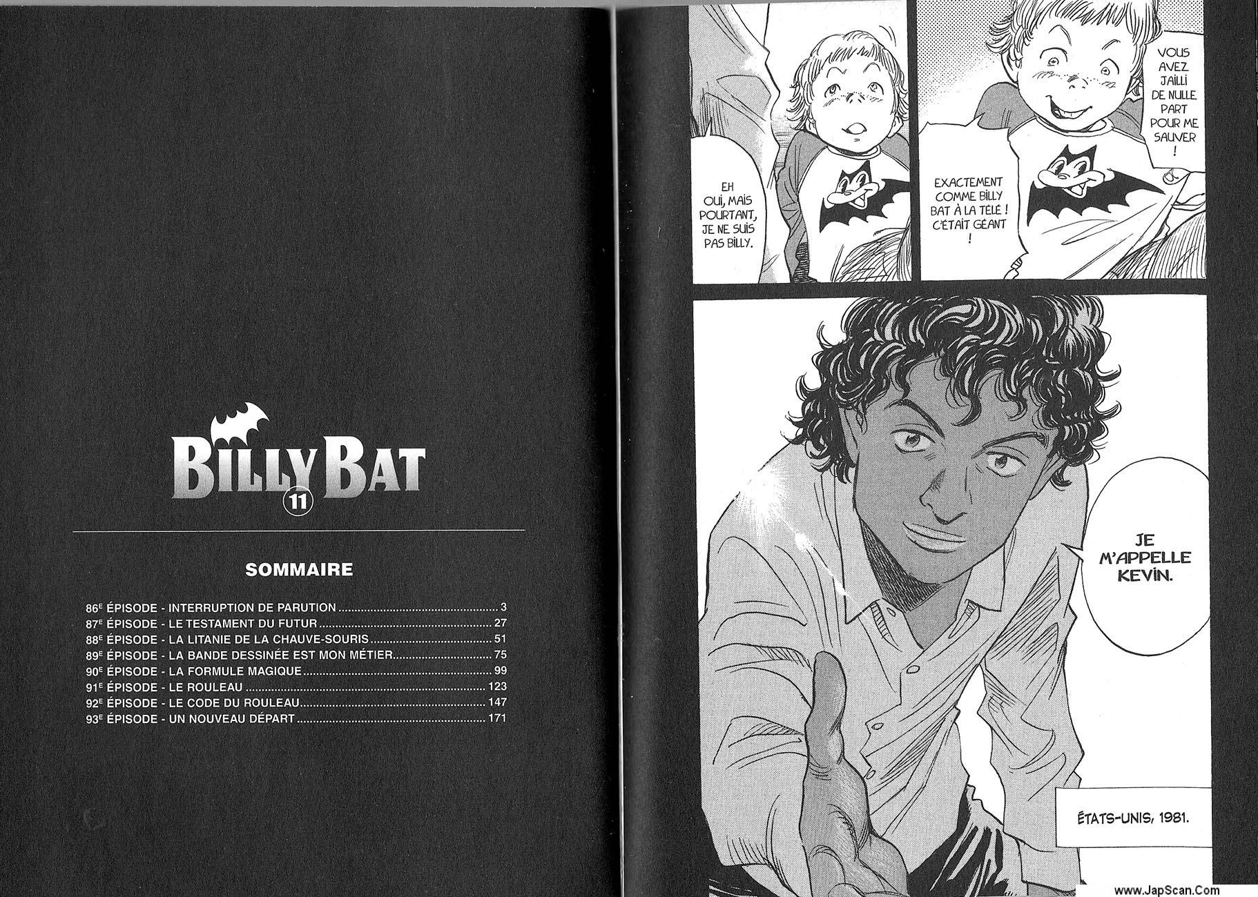 Read Billy Bat FR Manga Online
