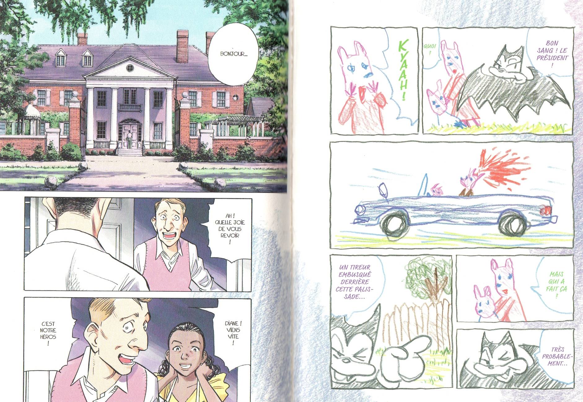 Read Billy Bat FR Manga Online