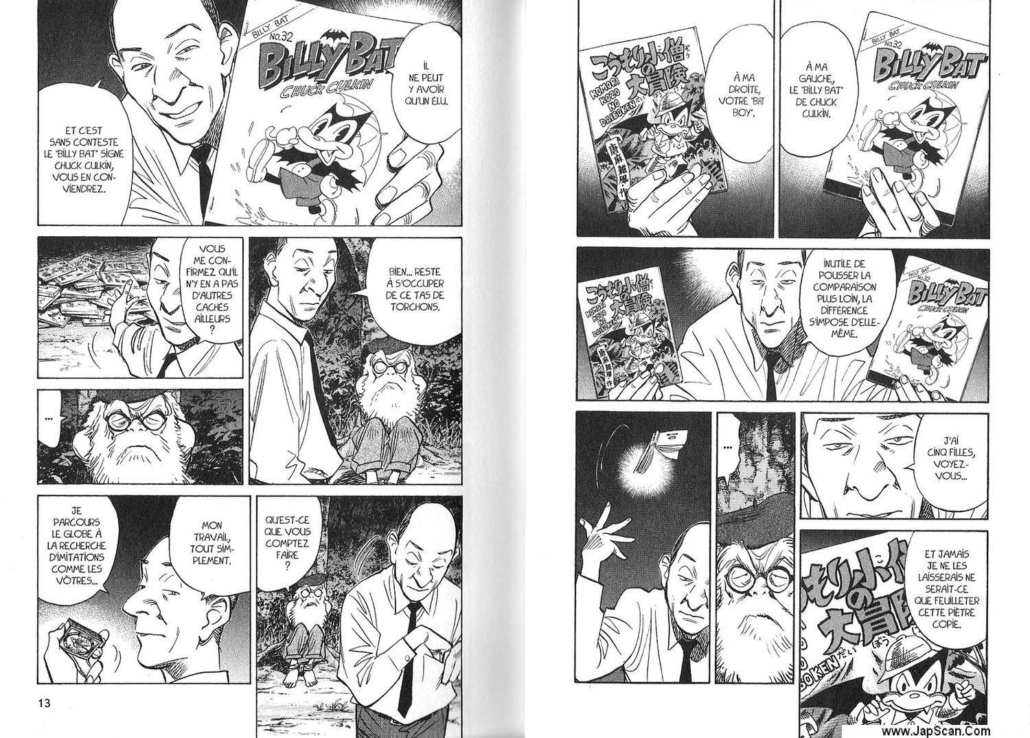 Read Billy Bat FR Manga Online