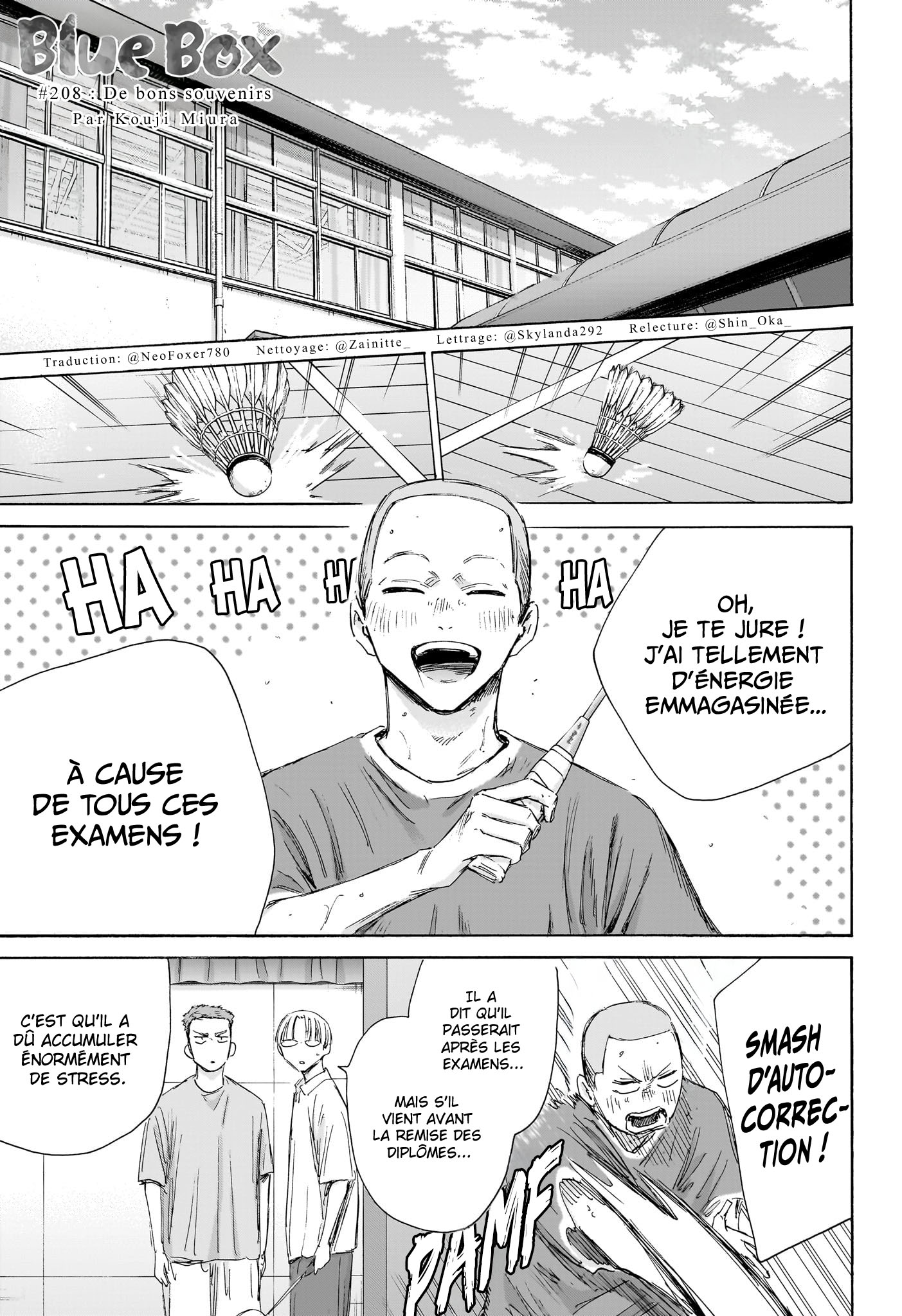 Read Blue Box FR Manga Online