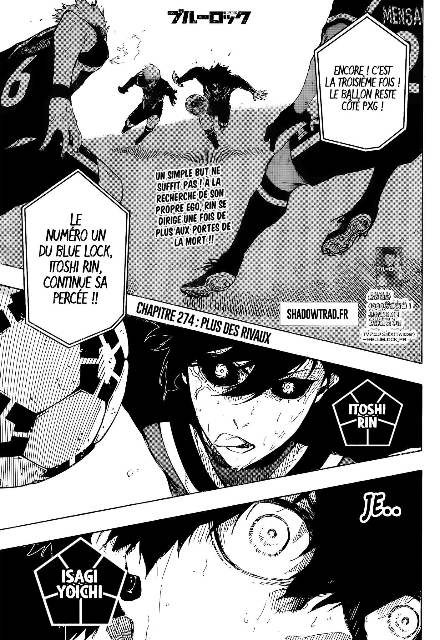 Read Blue Lock FR Manga Online