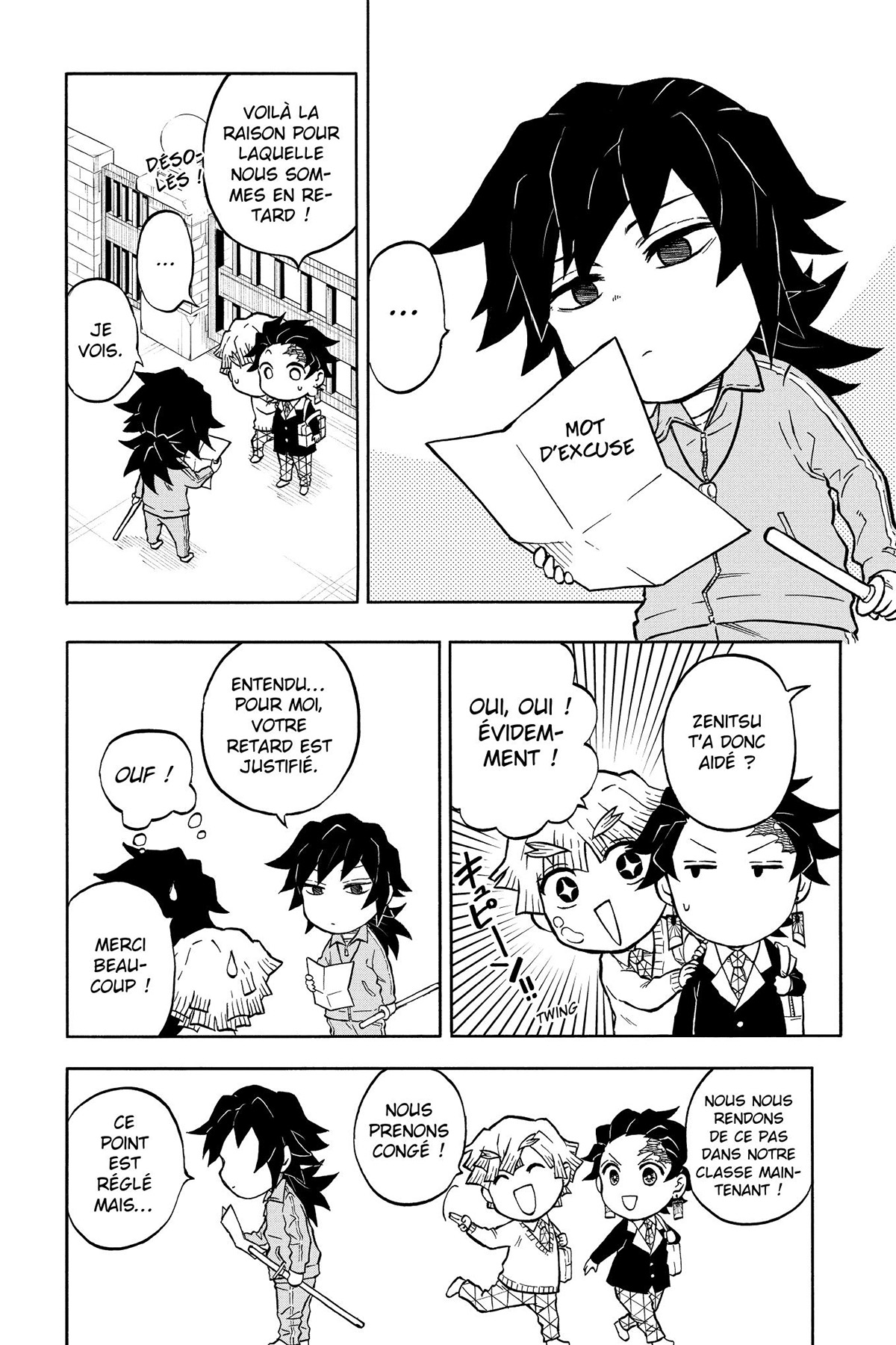 Read Demon Slayer School Days FR Manga Online