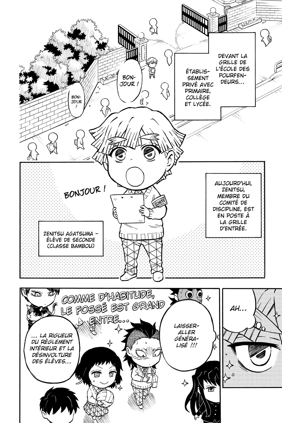 Read Demon Slayer School Days FR Manga Online