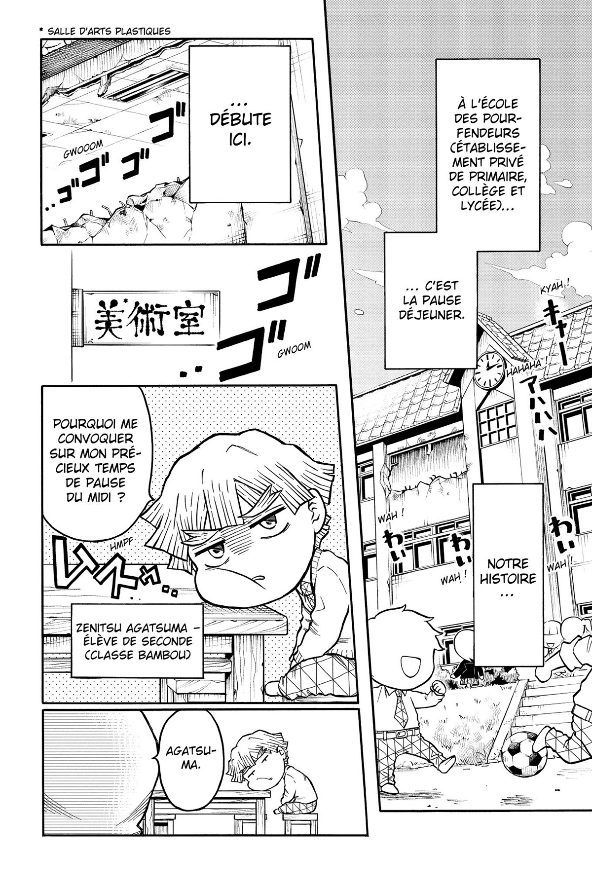 Read Demon Slayer School Days FR Manga Online