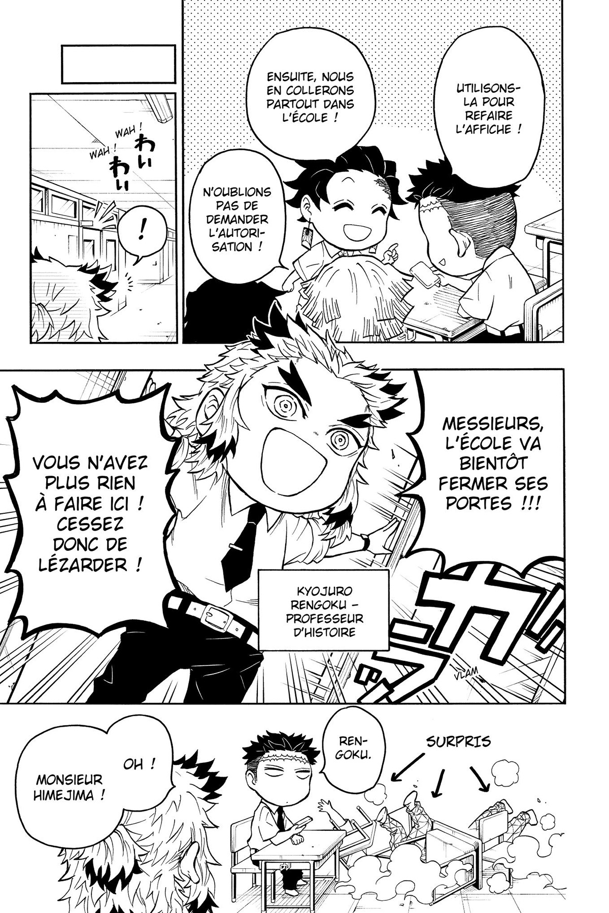 Read Demon Slayer School Days FR Manga Online