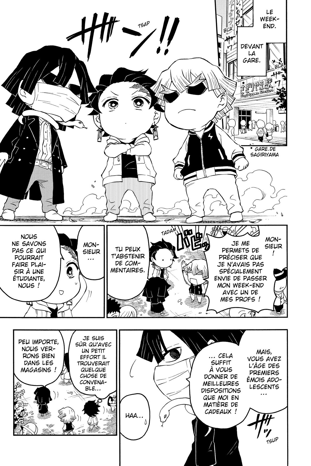 Read Demon Slayer School Days FR Manga Online