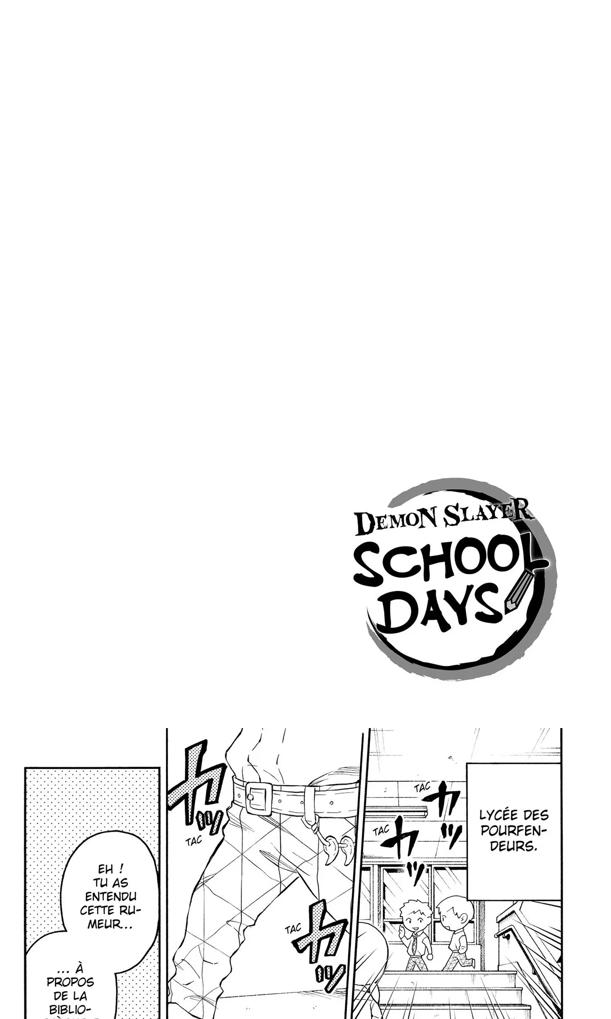 Read Demon Slayer School Days FR Manga Online