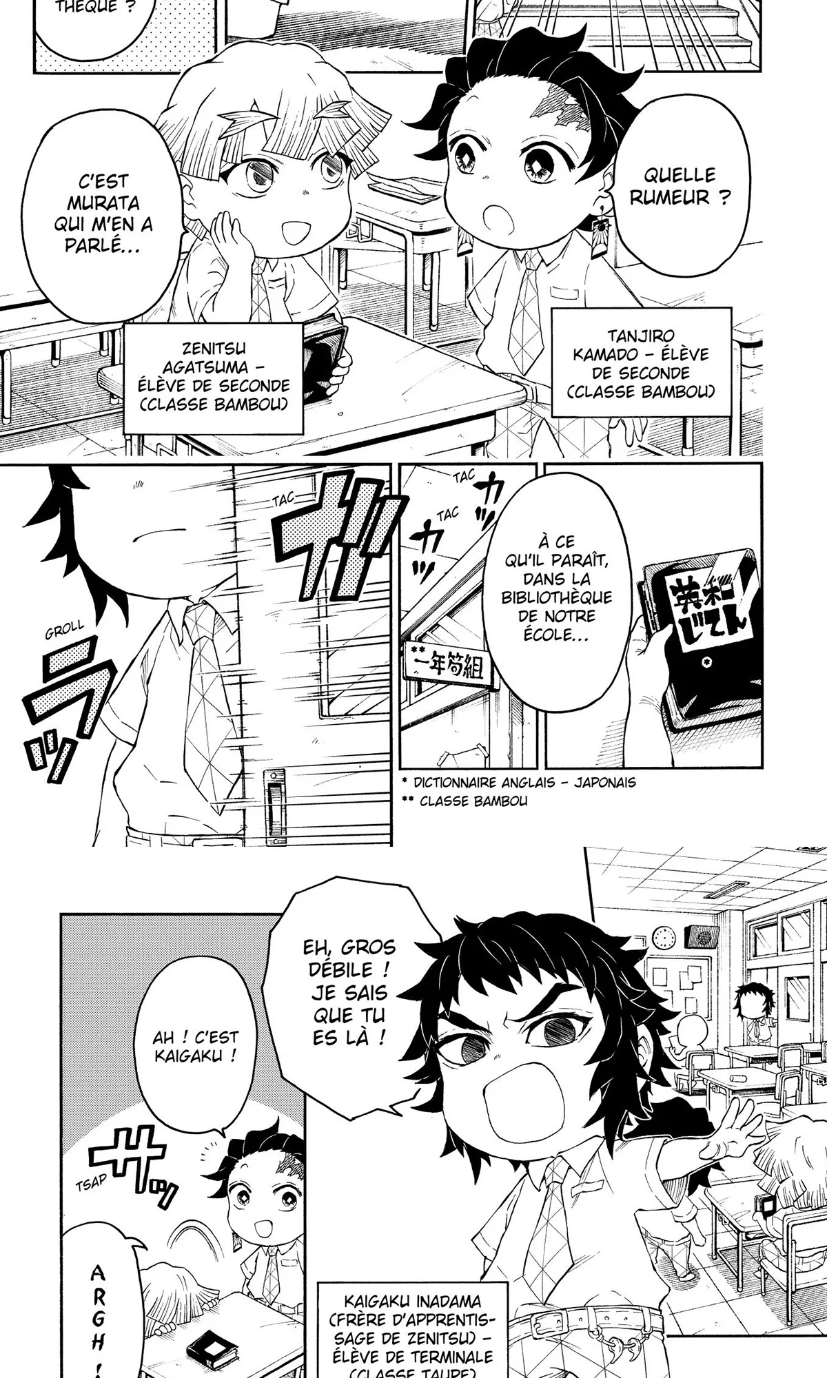 Read Demon Slayer School Days FR Manga Online