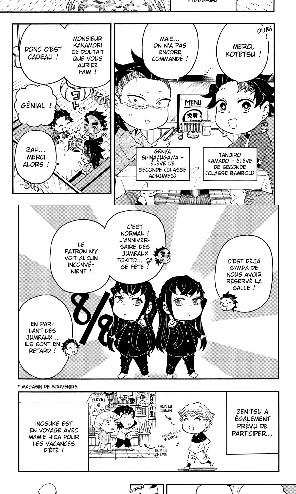 Read Demon Slayer School Days FR Manga Online