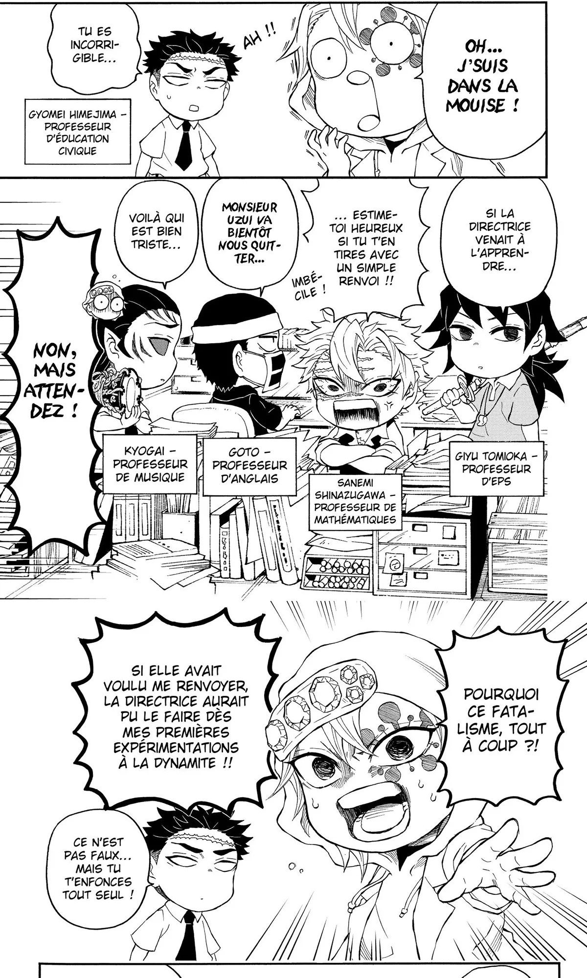 Read Demon Slayer School Days FR Manga Online