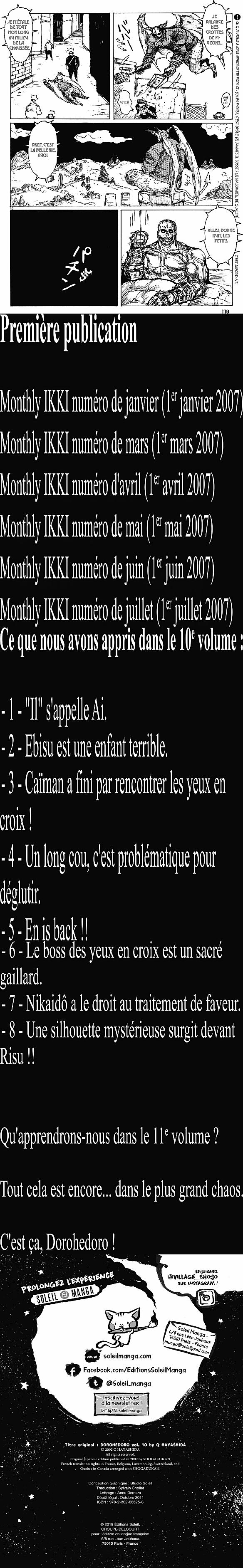 Read Dorohedoro FR Manga Online