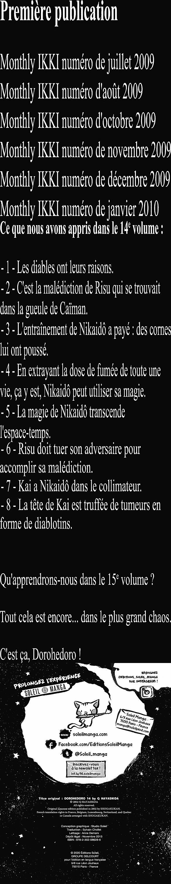 Read Dorohedoro FR Manga Online