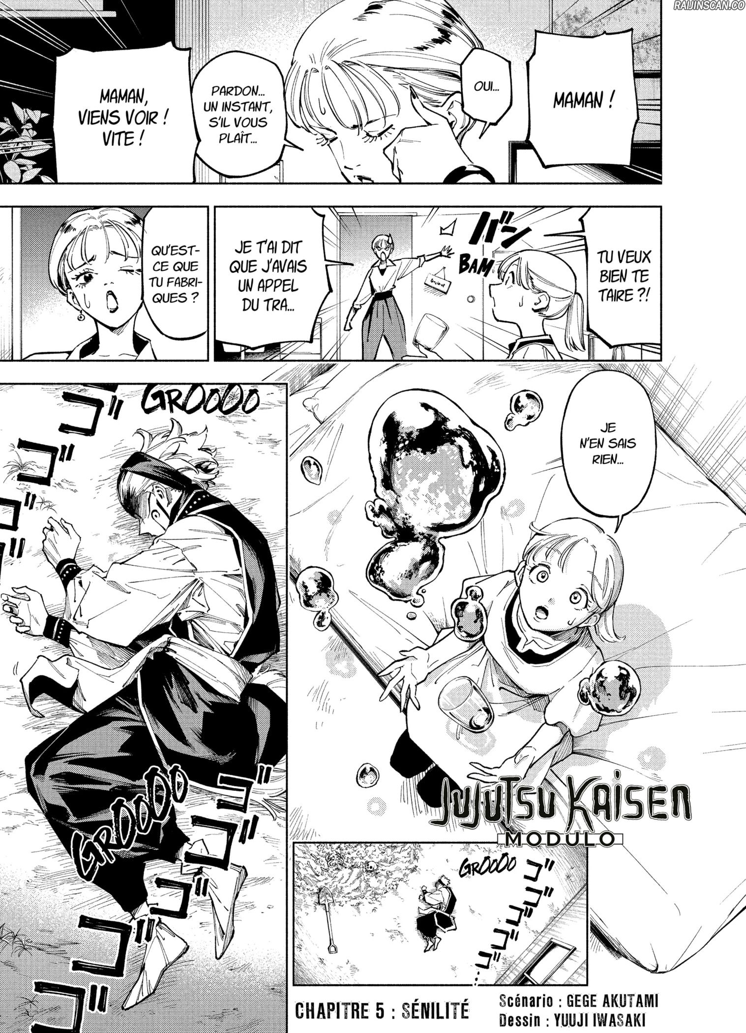 Read Jujutsu Kaisen Modulo FR Manga Online