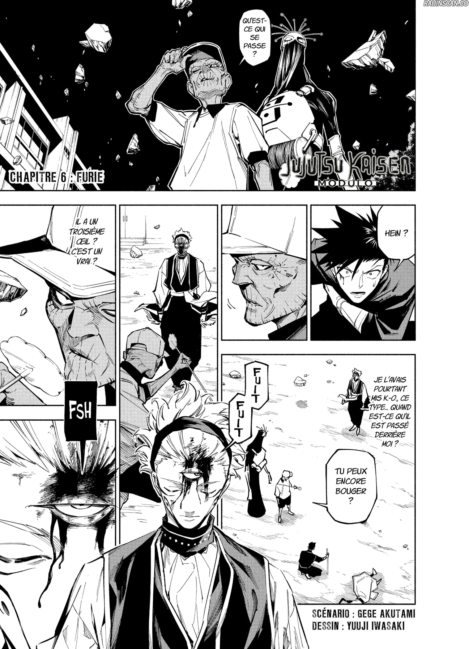 Read Jujutsu Kaisen Modulo FR Manga Online