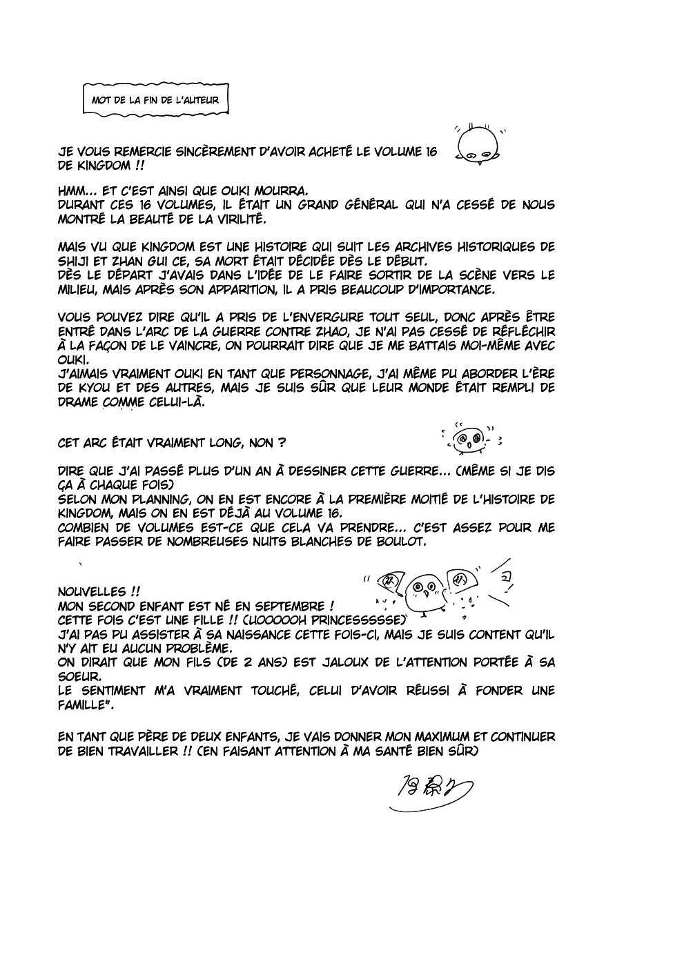 Read Kingdom FR Manga Online