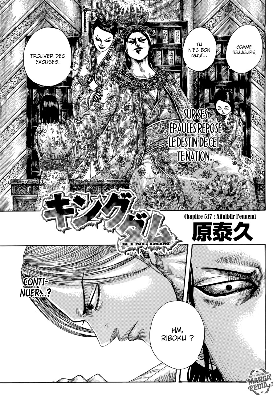Read Kingdom FR Manga Online