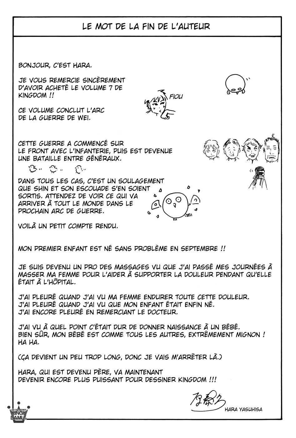 Read Kingdom FR Manga Online