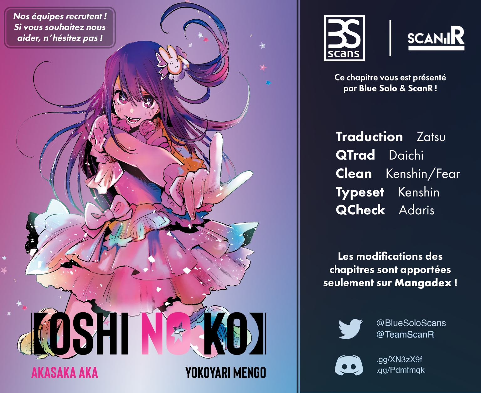 Read Oshi no Ko FR Manga Online